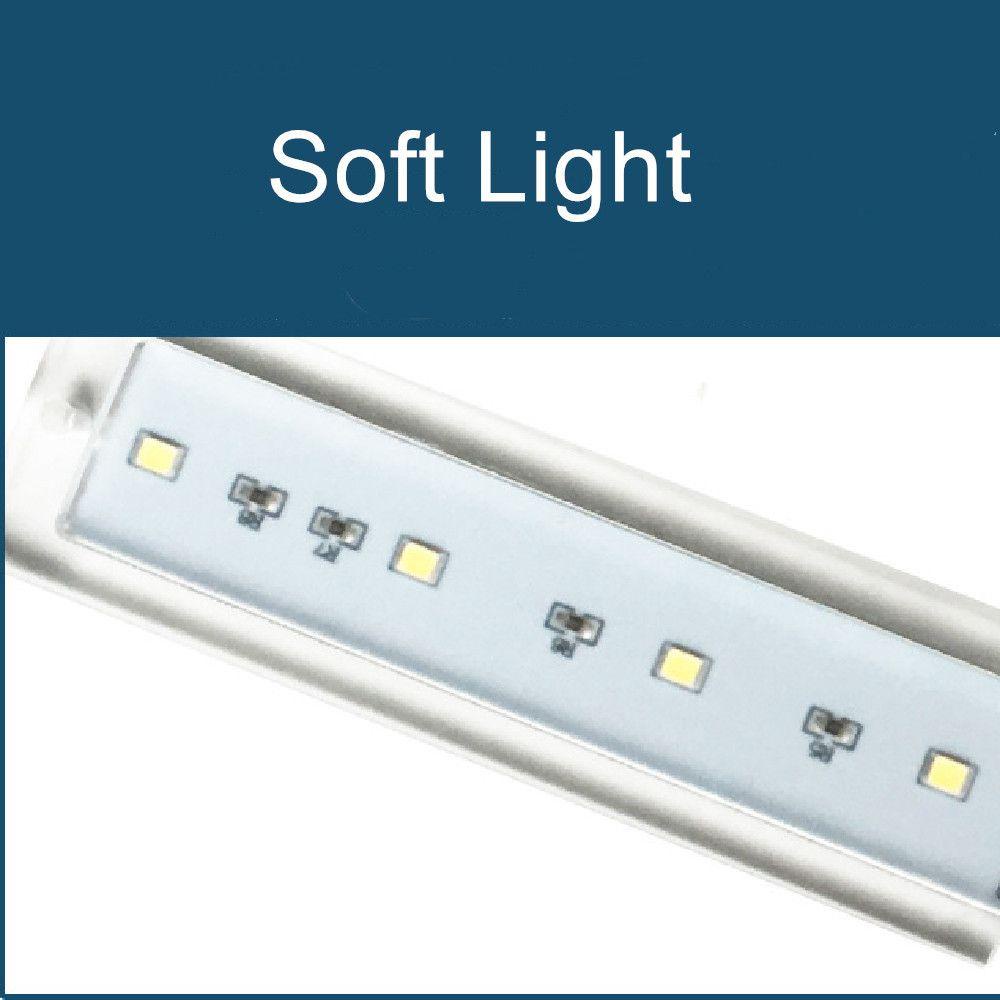 MUVAKO Đèn LED Mini Hình Trụ Bằng Acrylic Trang Trí Bể Cá