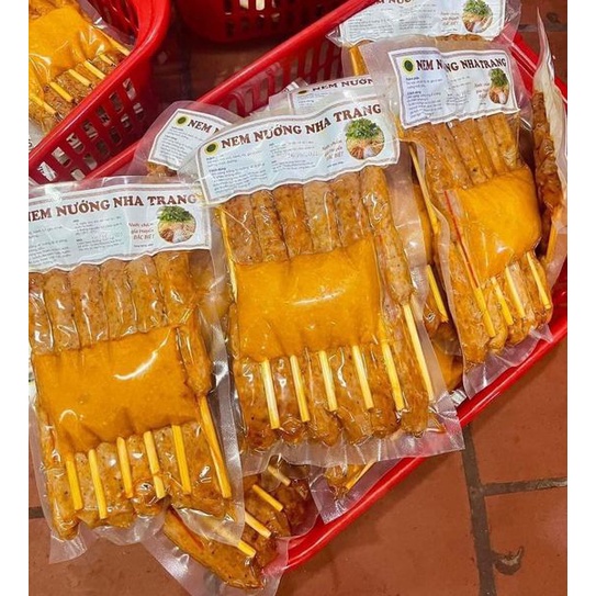 (CỰC RẺ) nem lụi bọc sả Huế 500gr