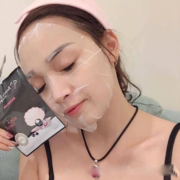 (Chính Hãng- Bản Đài) Mặt nạ Đài Loan cho da nhạy cảm My Beauty Diary Ngọc Trai Đen – Black Pearl