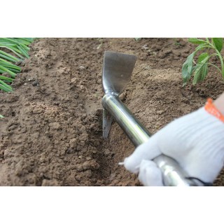 Cuốc đào đất 2 chức năng Inox