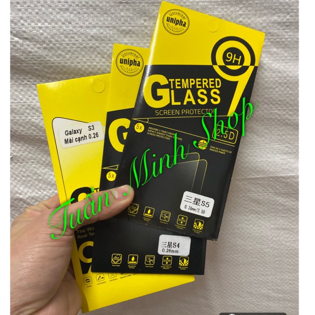 Dán cường lực Galaxy S3 - S4 - S5