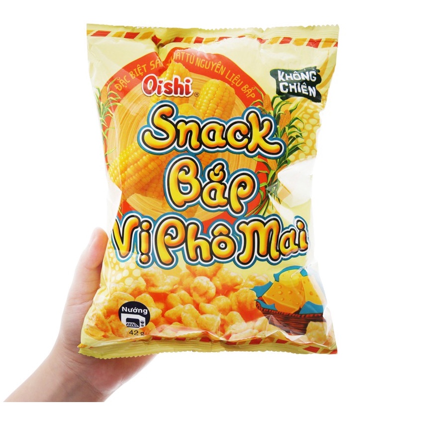 Bim Bim Oishi/ Snack Đủ Vị Gói 40g - 80g Date Mới Thơm Ngon