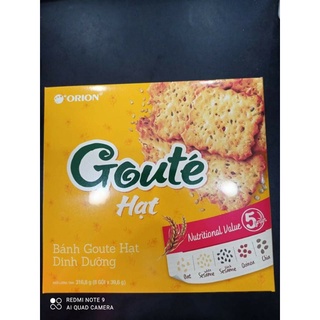 <MỚI> BÁNH GOUTE HẠT DINH DƯỠNG - 316,8G