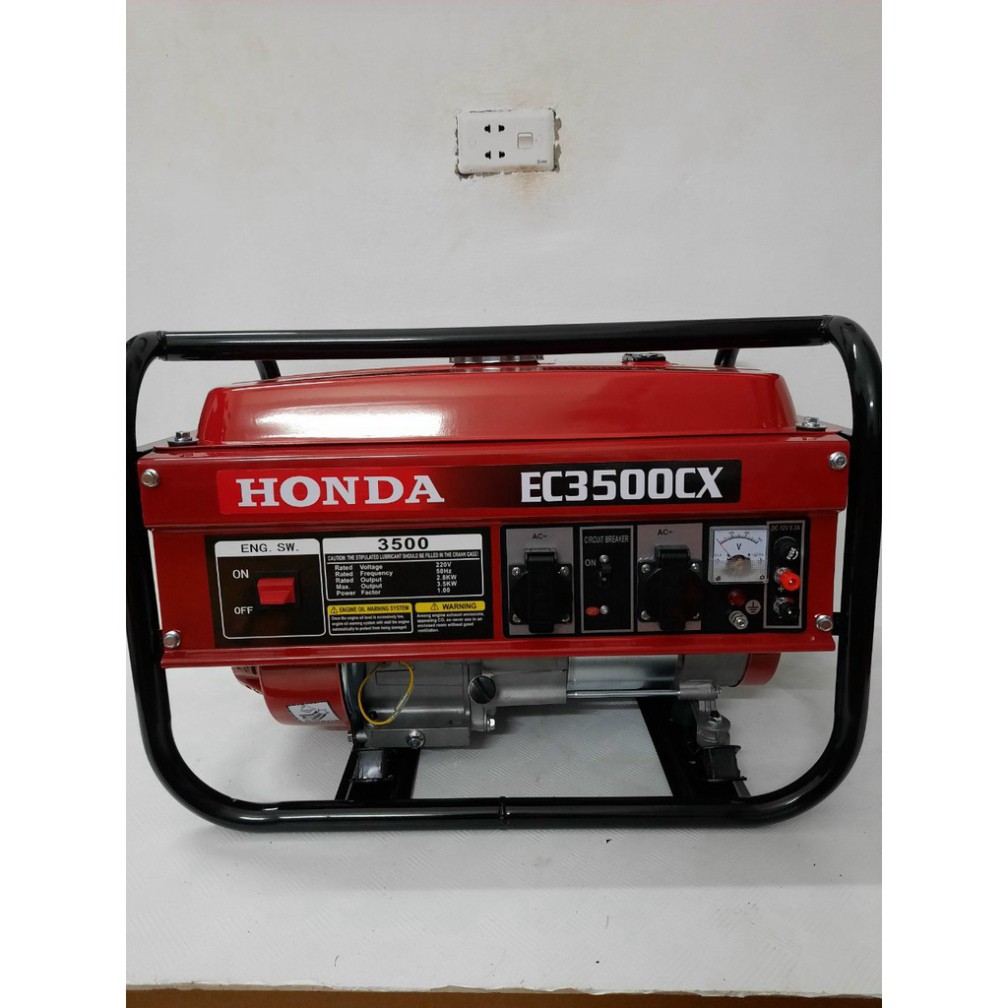 Máy phát điện Honda EC3500CX thái lan công suất 3kW, tiết kiệm nhiên liệu