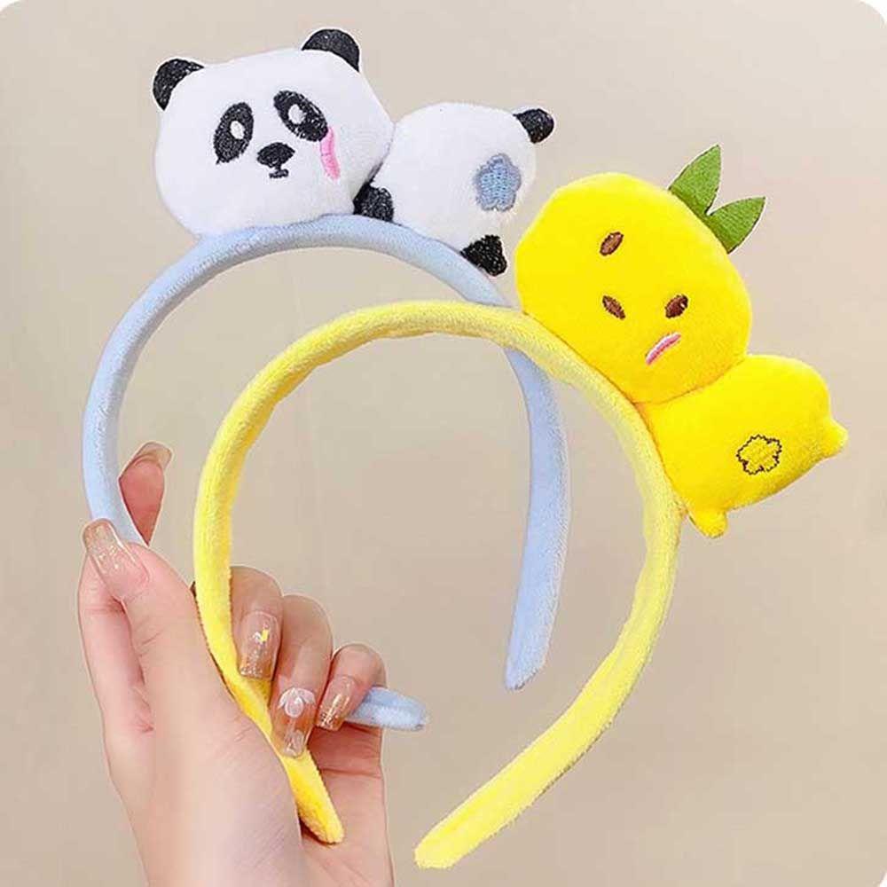 ANEMONE Băng Đô Tai Thỏ / Gấu Trúc Hoạt Hình Đáng Yêu Dành Cho Nữ