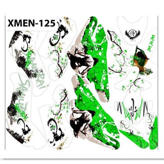 Tem Trùm Xmen Samurai mẫu mới 125