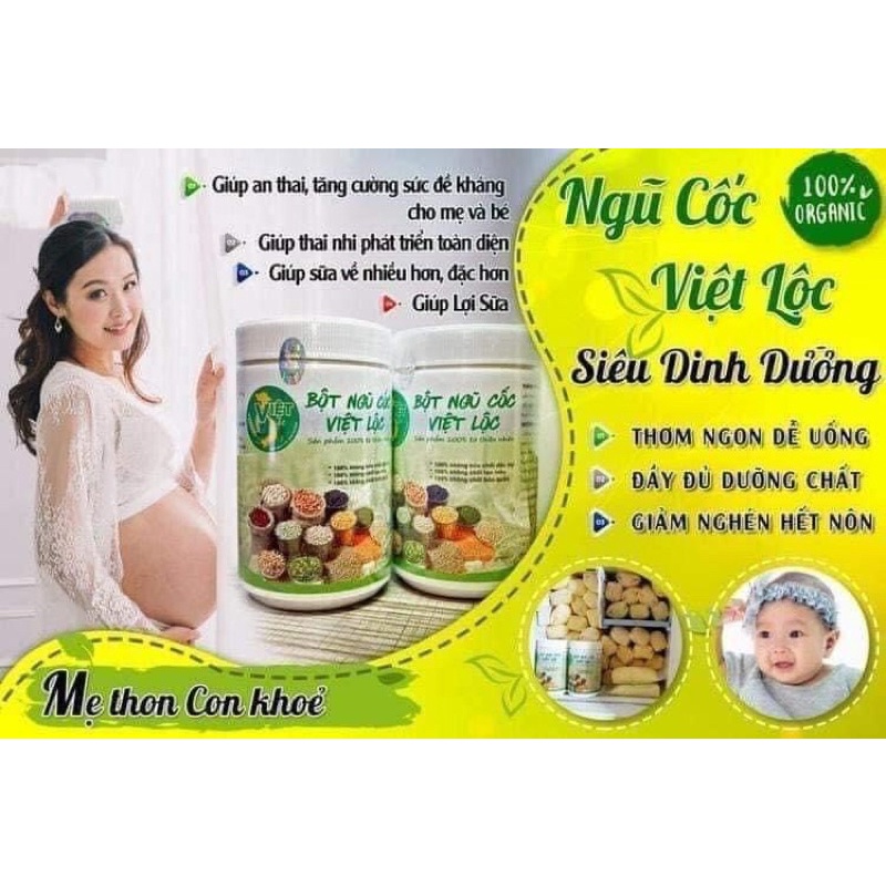 Ngũ cốc bầu , ngũ cốc lợi sữa Việt Lộc