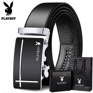 Thắt lưng da Playboy