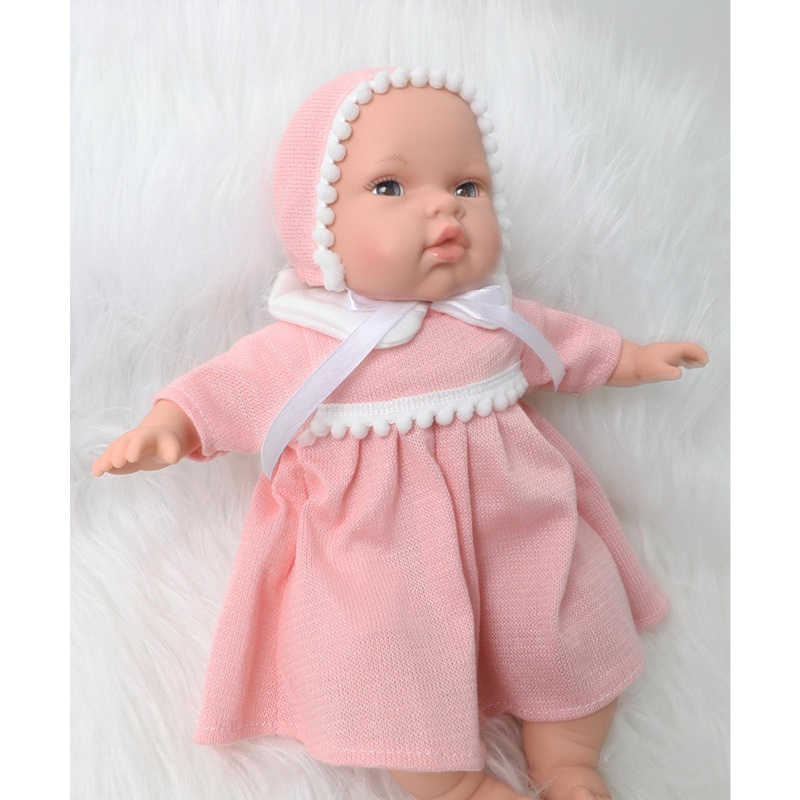 Búp Bê Em Bé Sơ Sinh Bằng Chất Liệu Vinyl Toàn Thân Màu Xanh Lá Cây Dễ Thương Giống Thật