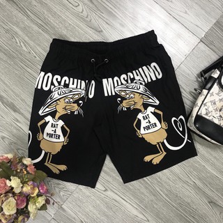 Quần đùi nam - quần đùi đi biển chuột moschino