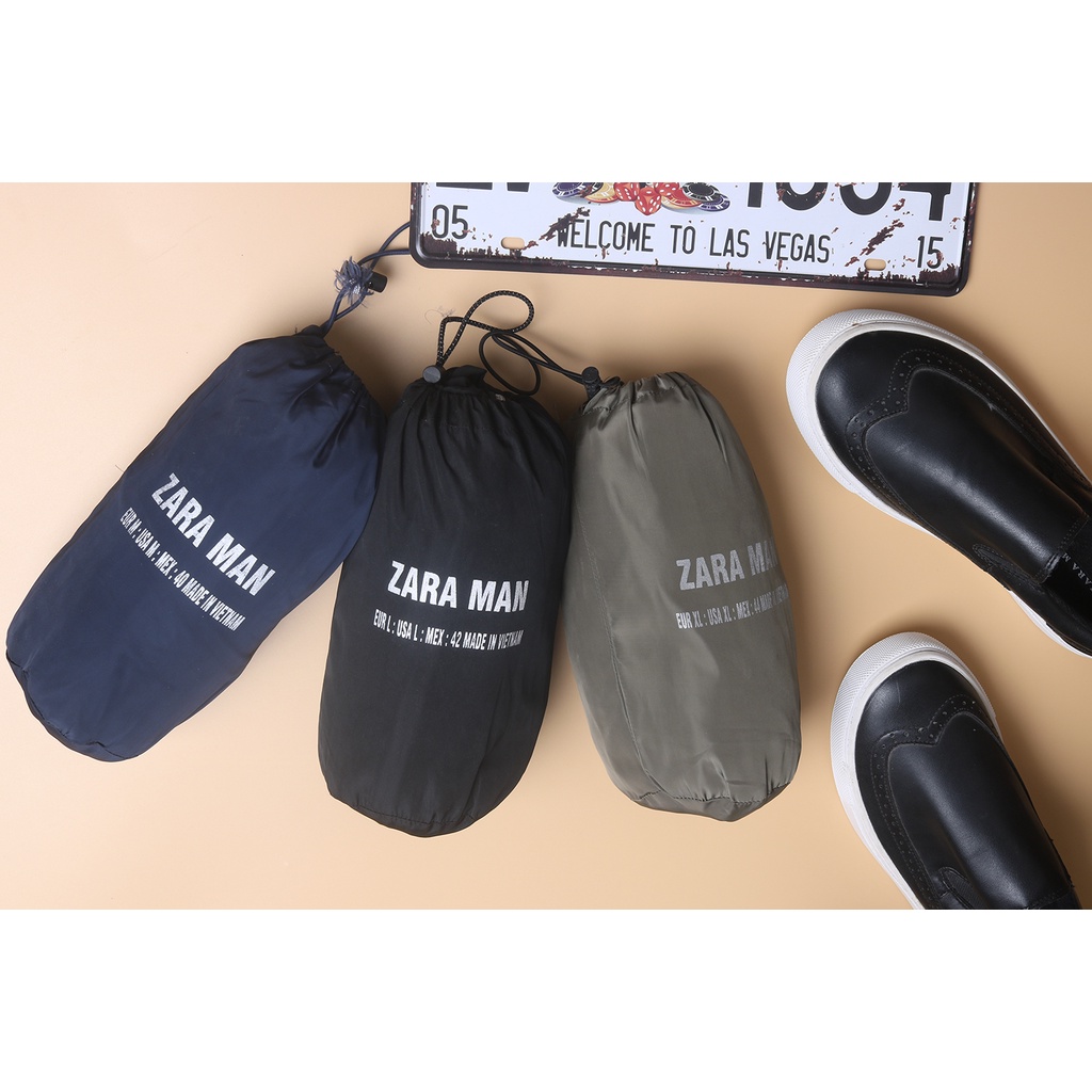 Xả cắt lỗ mẫu áo khoác bomber nam màu xanh rêu