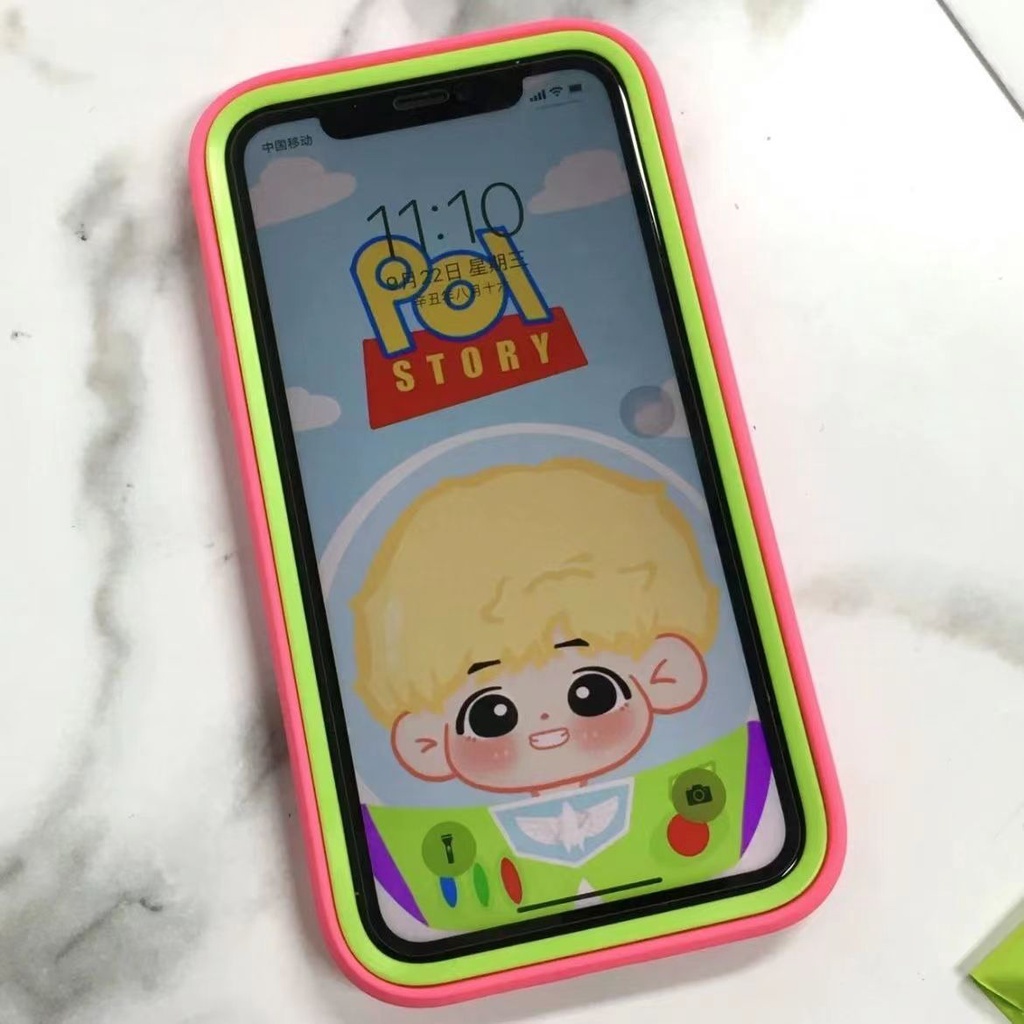 Ốp Điện Thoại Silicone Mềm Chống Sốc 3 Trong 1 Cho iPhone  14 pro max 13 12 11 Pro Promax 6 6S 7 8 Plus X XR XSMax SE