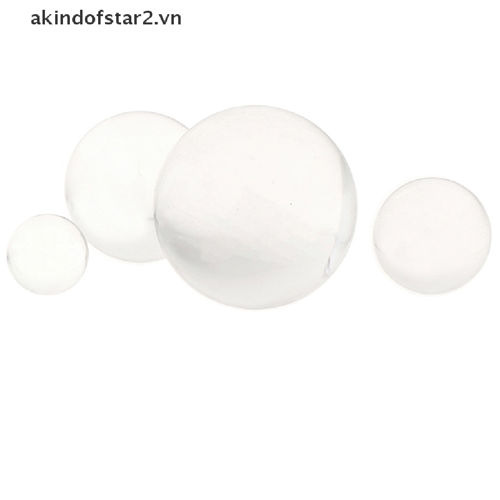 1Pc Clear Crystal Ball Quartz Healing Sphere Photography Props Home Decor