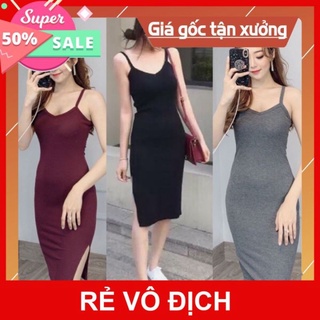 ĐẦM BODY 2 DÂY THUN GÂN