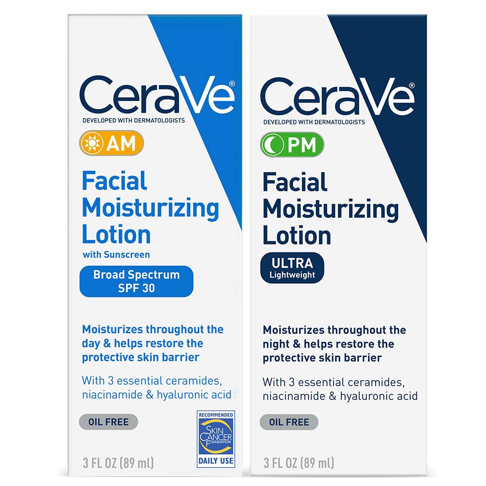 Kem dưỡng ẩm cấp nước, tái tạo phục hồi sáng da CeraVe PM Facial Moisturizing Lotion USA