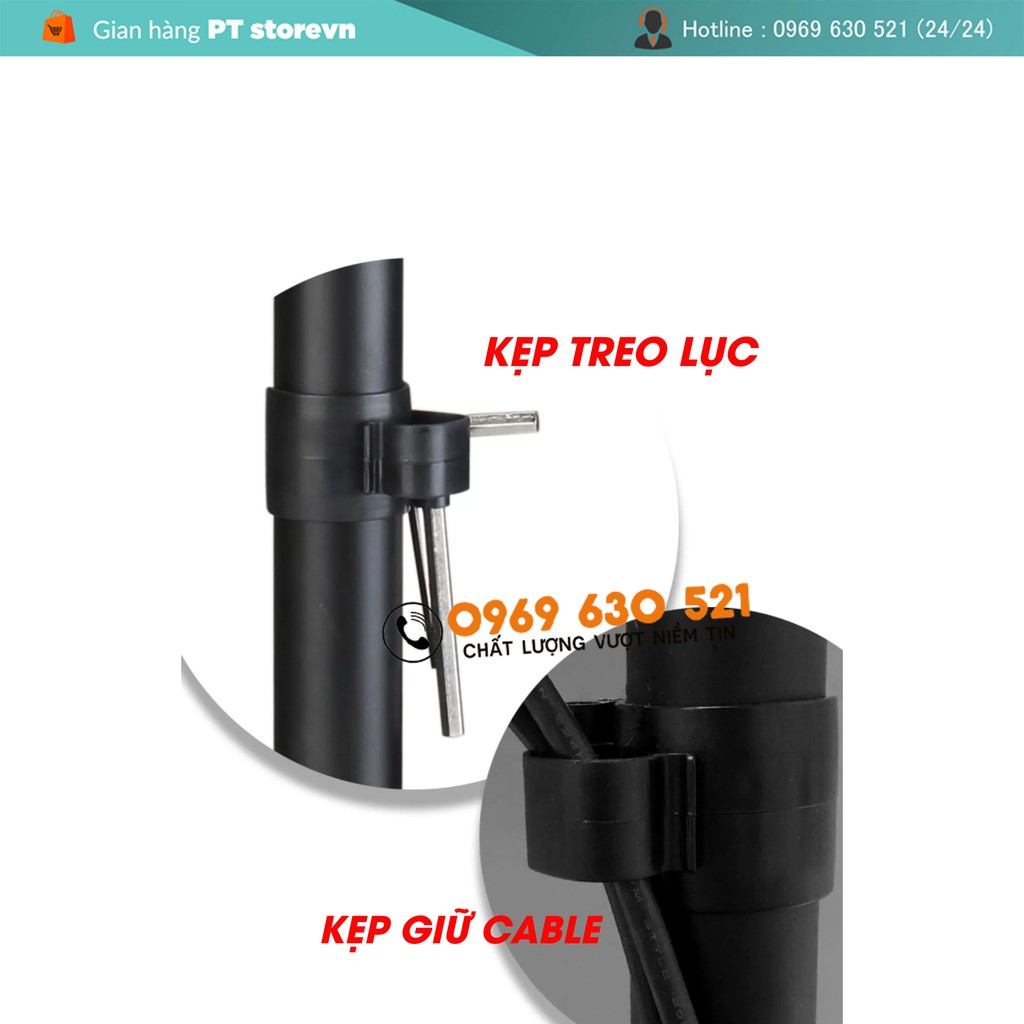 Giá Treo Màn Hình  - Giá Treo 2 Màn Hình 17-27 Inch Thiết Kế Chân Để Bàn - Xếp Màn Trên / Dưới - Xoay Màn 360 M073
