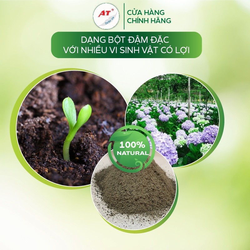 Chế phẩm tiêu diệt sâu sinh học AT diệt trừ sâu hại, rầy sâu rệp –  Chế phẩmsinh học AT Mebe đậm đặc 500g
