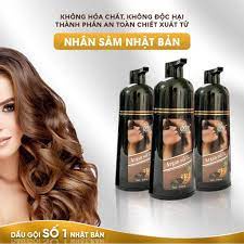 Dầu gội phủ bạc sinhair - NHẬT Bản tóc đen - nâu đều màu đẹp tự nhiên -[ FAKE ĐỀN 200% ]