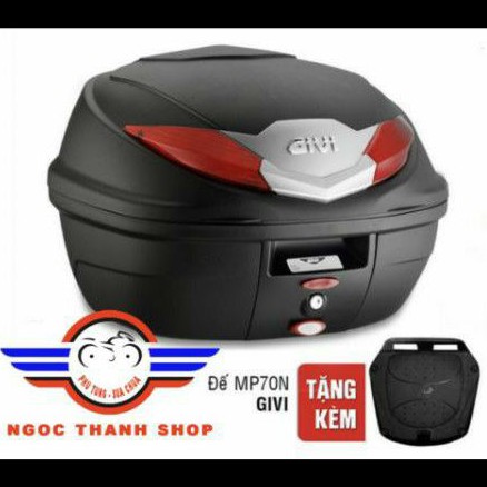 Thùng Givi 36 lít thon gọn gắn xe mô tô