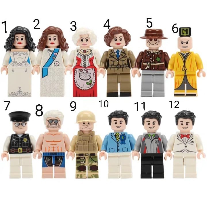 MÔ HÌNH  NHÂN VẬT THÀNH PHỐ 4