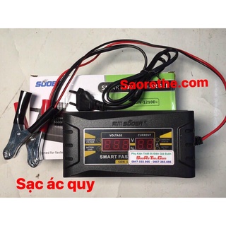 Sạc lithium, ắc quy gel, axit 12v 10a