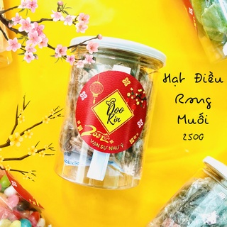 Hạt điều rang muối nguyên vỏ hạt to điều 250g hạt dinh dưỡng DooKin - Tết 2022