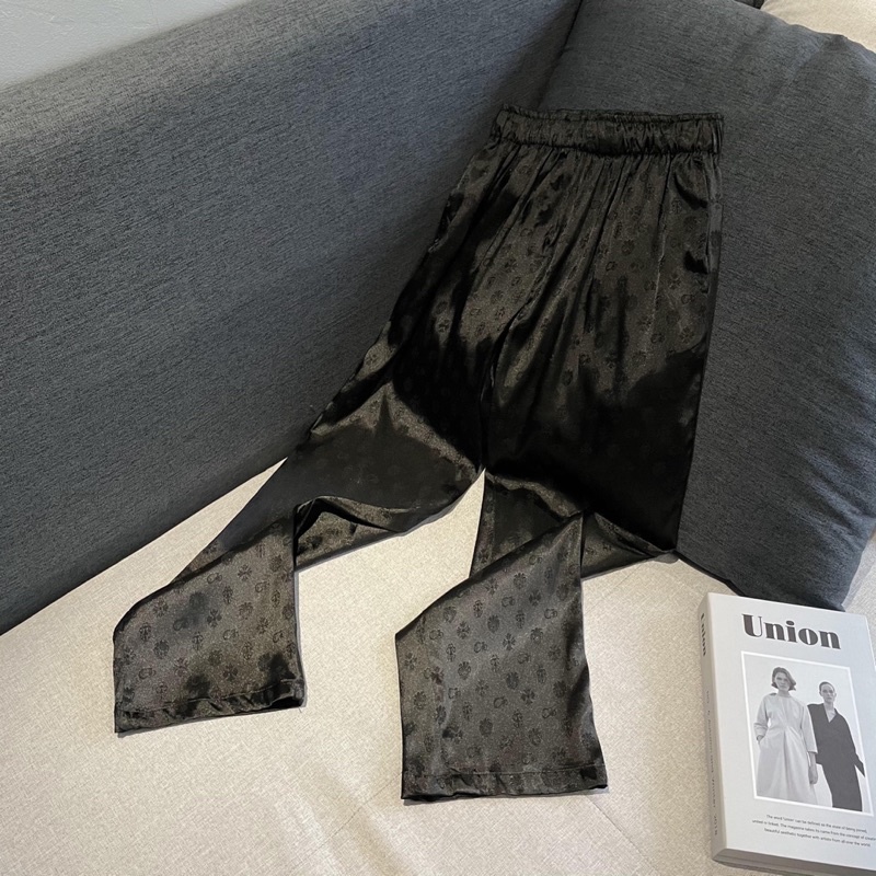 QUẦN SUÔNG BÓNG CHROME HEART UNISEX PHONG CÁCH STREET