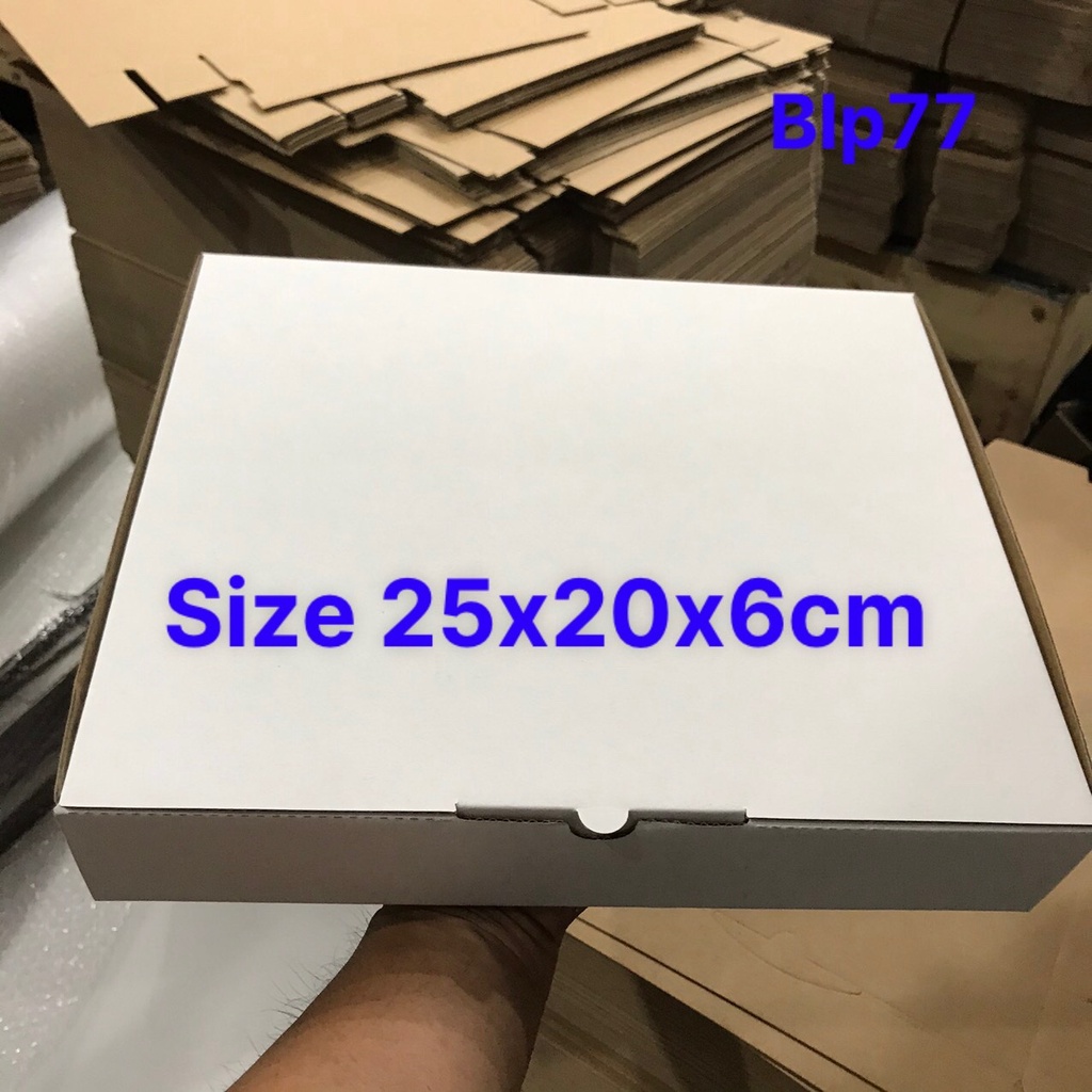 50 HỘP CARTON GÀI ĐỰNG QUẦN ÁO SIZE 25X20X6CM