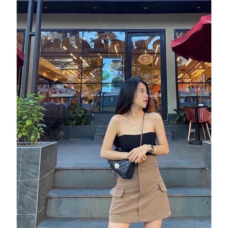 Túi khoá gập ô trám(ảnh thật)