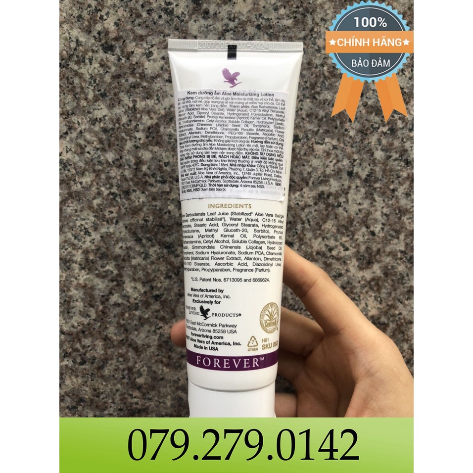 Kem Dưỡng Ẩm Aloe Moisturizing Lotion FOREVER 063flp