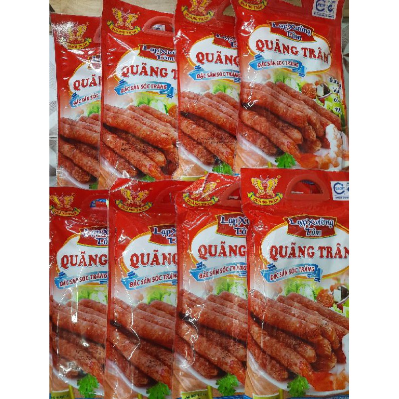 Lạp xưởng tôm Quảng Trân ngon, mới, an toàn 500g - Đức Huê store