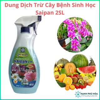 Dung Dịch Trừ Cây Bệnh Sinh Học Saipan 2SL- Đặc biệc trên lúa- cây hoa màu - cây ăn trái- cây kiểng - cây hoa
