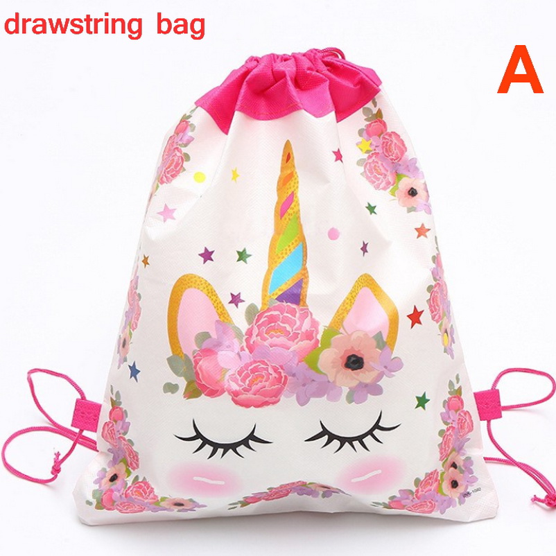 Ba Lô Rút Dây Không Dệt Chủ Đề Avengers Làm Quà Tặng Sinh Nhật/Giáng Sinh Cho Bé