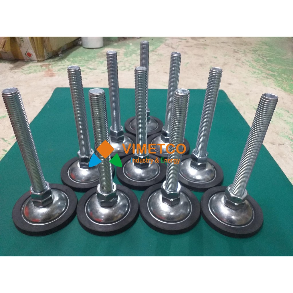 CHÂN TĂNG CHỈNH ĐẾ VIỀN CAO SU - TẢI TRỌNG TRUNG