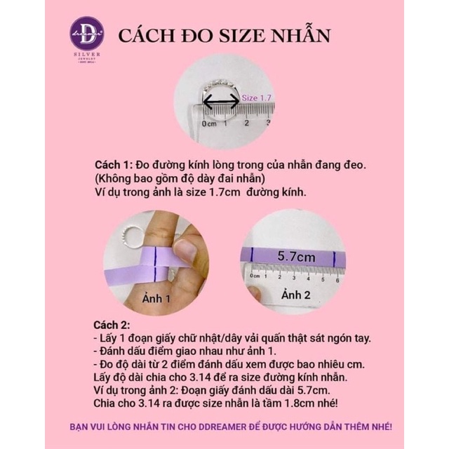 Nhẫn bạc nữ, nhẫn dây xoắn xinh xắn, độc lạ, đáng yêu- Bạc Ngọc Anh