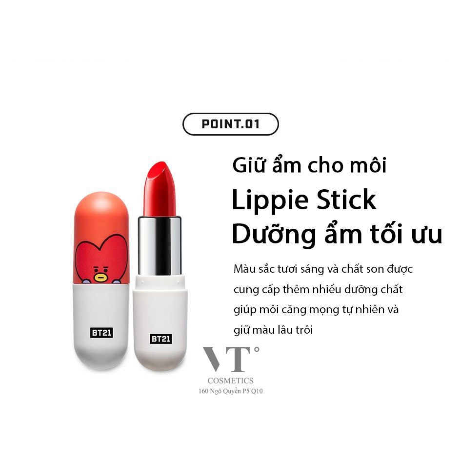 Son Thỏi Lì Có Dưỡng VT BT21 LIPPY STICK | BigBuy360 - bigbuy360.vn
