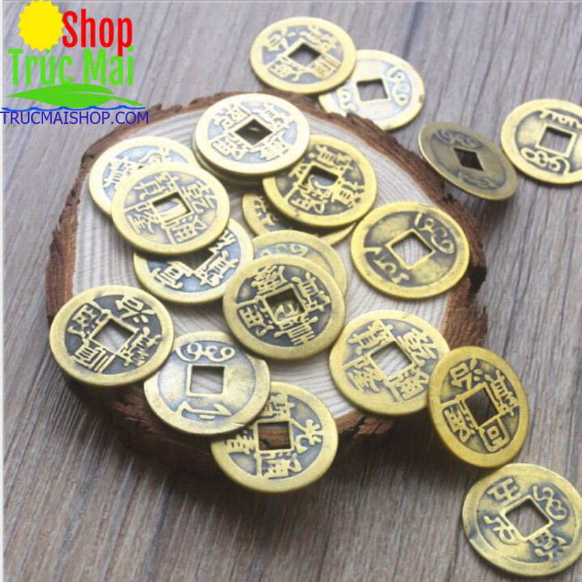 Đồng tiền xu âm dương kích tài vận