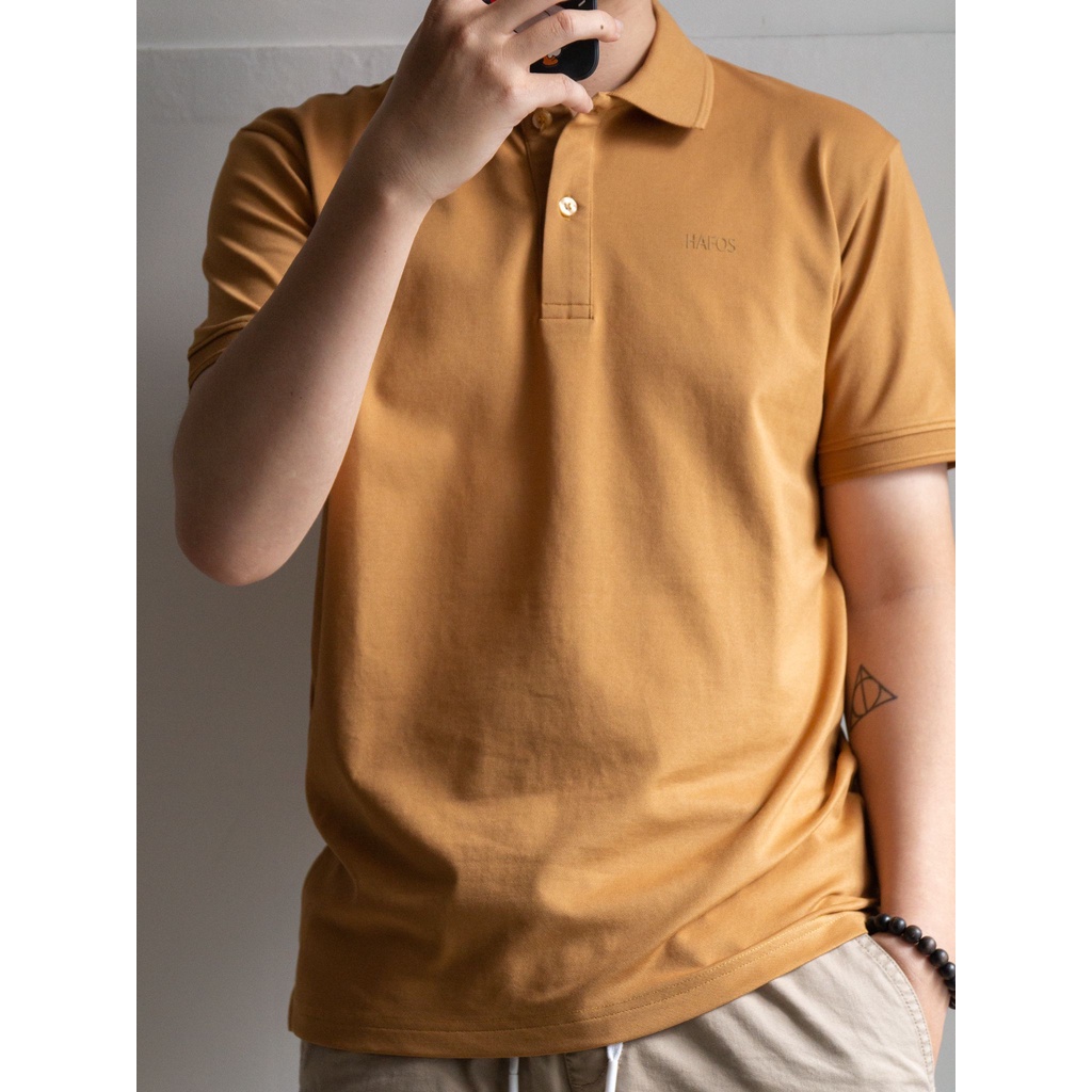 Áo polo nam trơn basic cổ bẻ cao cấp (5 màu)  KENADO vải cá sấu cotton dày dặn, thoáng mát trẻ trung năng động PL-1003