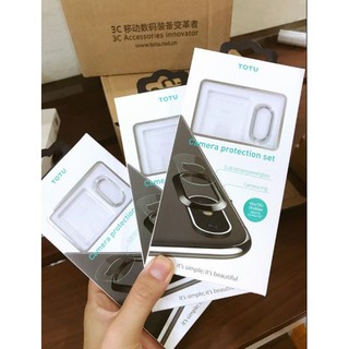 Viền Bảo Vệ Và Cường Lực Camera Totu iPhone X/XS/XS Max