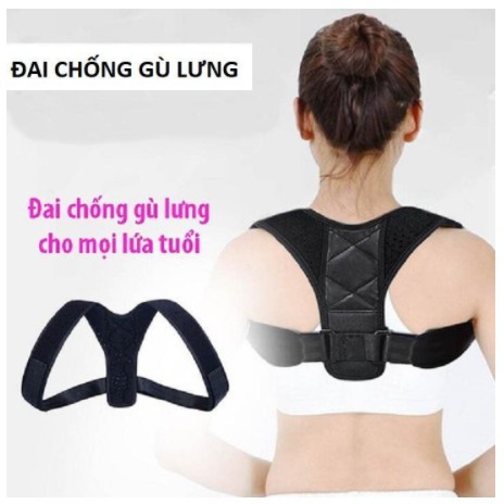 Đai chống gù lưng định hình chống cong vẹo cột sống chỉ 2h mỗi ngày cải thiện dáng trong 3 tuần