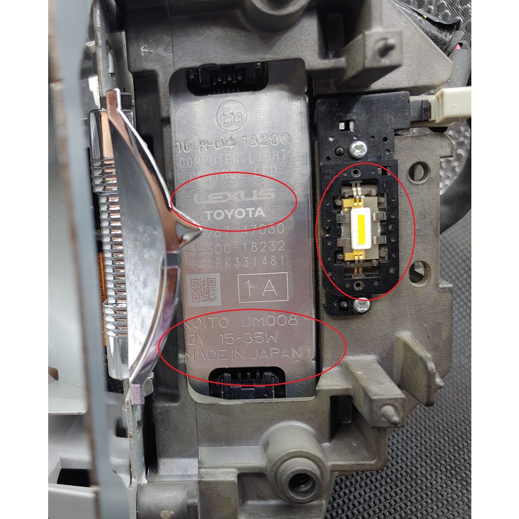 Bi Led , Đèn pha Led bi cầu tháo xe LEXUS Nhật , thích hợp làm đèn pha xe máy, ô tô, xe điện - MADE IN JAPAN