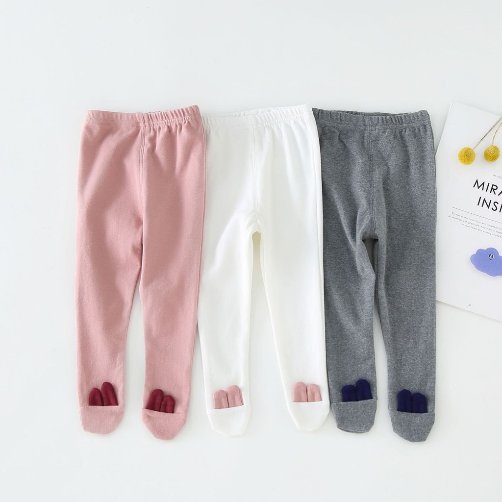 [RẺ NHẤT SHOPEE] Quần legging cotton liền bàn sơ sinh, quần tất liền bàn sơ sinh cho bé gái hàng Quảng Châu loại 1