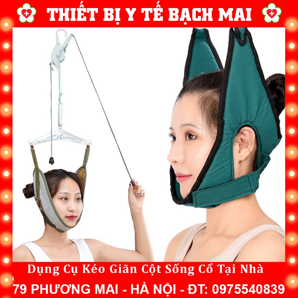 Rẻ Vô Địch Dụng Cụ Kéo Giãn Cột Sống Cổ [Loại móc treo]