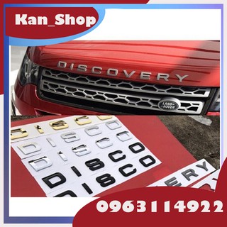 Chữ DISCOVERY Dán Ô Tô 3D