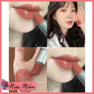 Son MAC Mocha 813 Satin - Màu Cam Đất