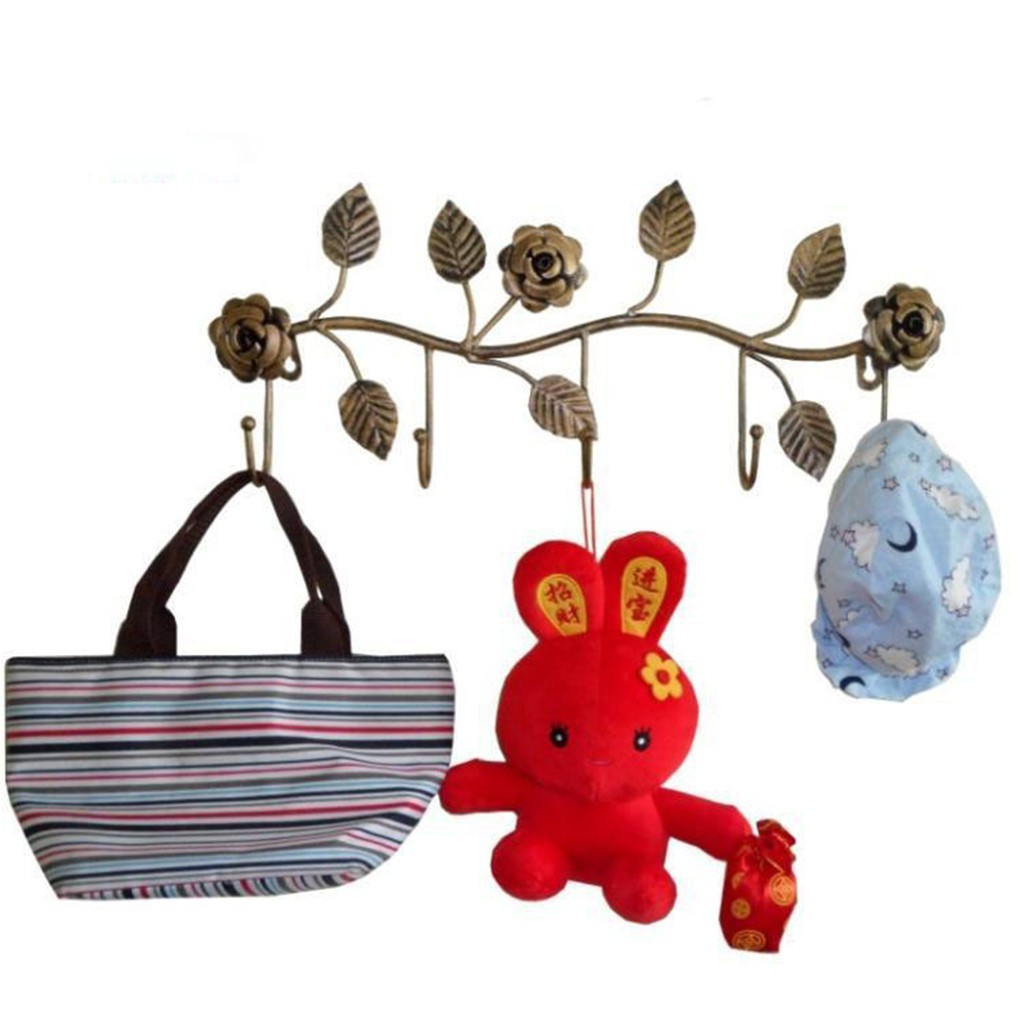 Móc treo đồ gắn tường phong cách cổ điển