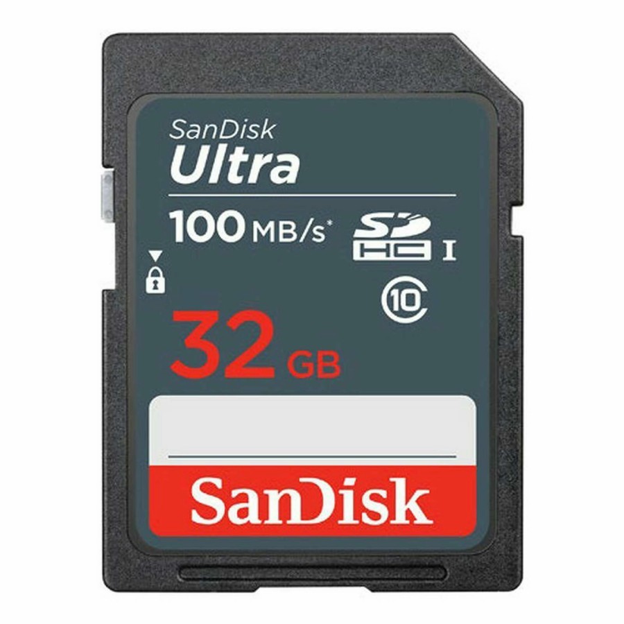 Thẻ Nhớ Sandisk Sd 32gb Sdhc 100mb / S 32gb Sdcard 100mbps Class 10 | BigBuy360 - bigbuy360.vn