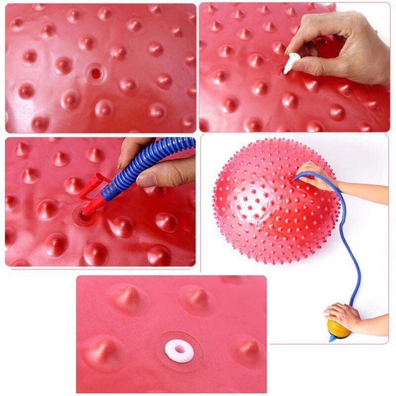 Bóng Tập Yoga Có Gai POPO 65CM, 75cm Massage Tập Gym Thể Hình, Tập Thể Dục Pilates chính hãng POPO dụng cụ tập GYM, YOGA