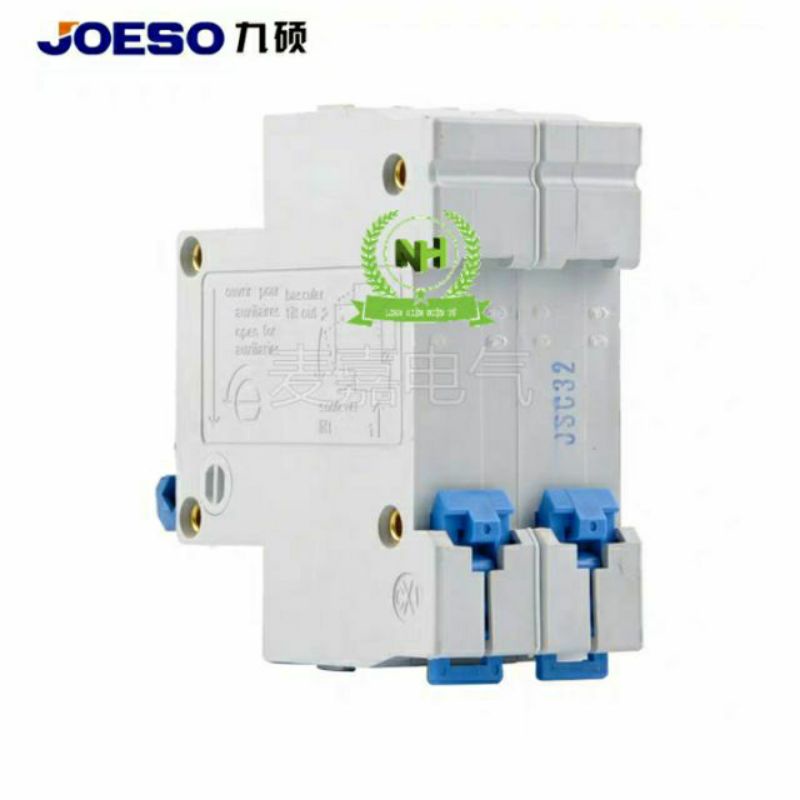 Aptomat JOESO At 2Pha Attomat 2TEP hộ gia đình DZ47-63
