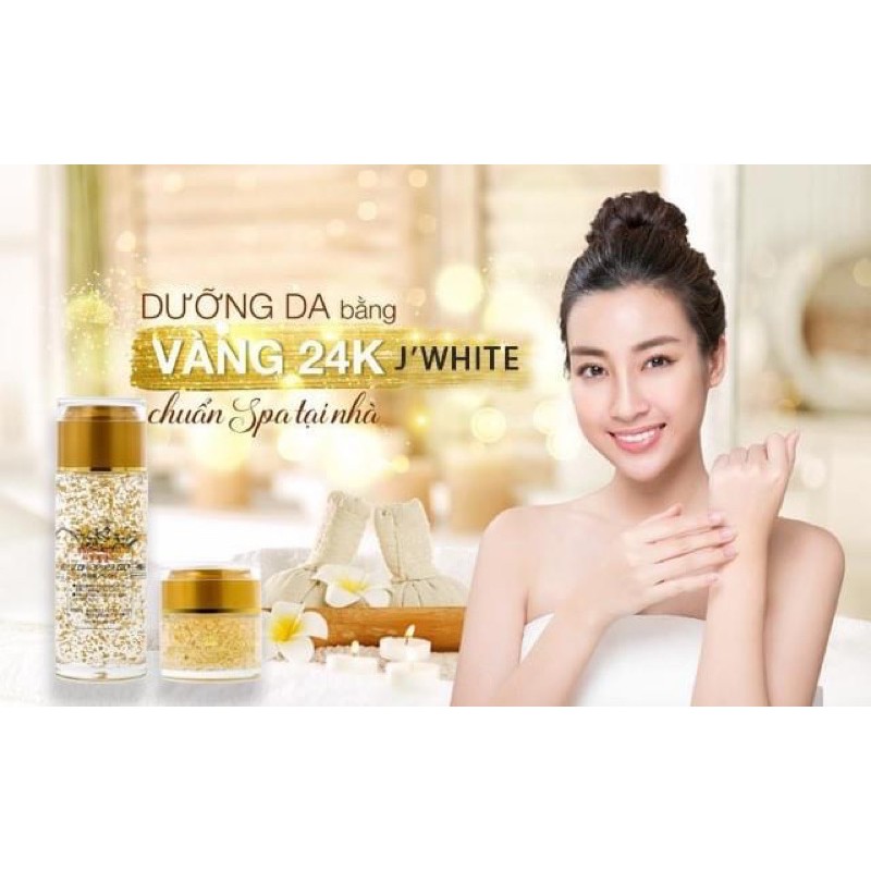 Kem Dưỡng Trắng 24k SUPER GOLD CREAM JWHITE